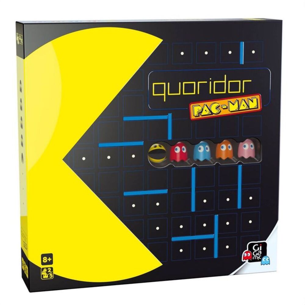 Quoridor Pac-Man Strategy Board Game - 2 to 5 Players